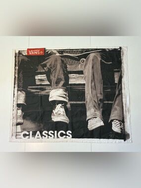 Vans Classics Skateboard Wall Canvas Print Store Display Advertisement Sign